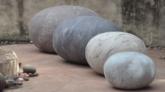 Ronel Jordaan's Wool Rock Pillows (2)